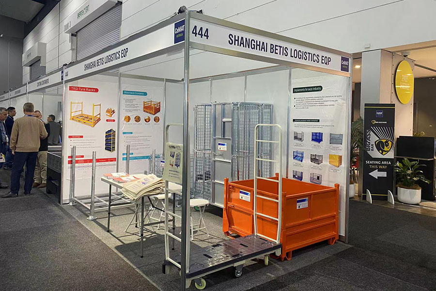 Shanghai Betis Logistics Equipment Co., Ltd. brilha na exposição de logística do Cemat australiano 2024